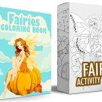 Fairy Coloring Book And Activity Kit