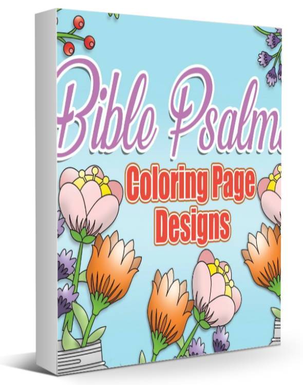 Bible Psalms Coloring Pages - PlrHero.com