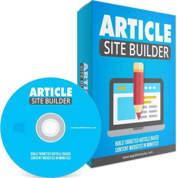 Article Site Builder - PlrHero.com