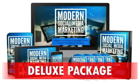 Modern Social Media Marketing Deluxe Package - PlrHero.com