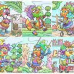 Dorky Ducks Coloring PLR Packs