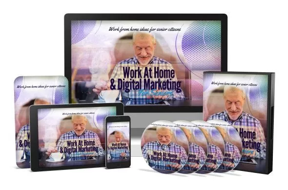 Work At Home & Digital Marketing For Seniors PLR